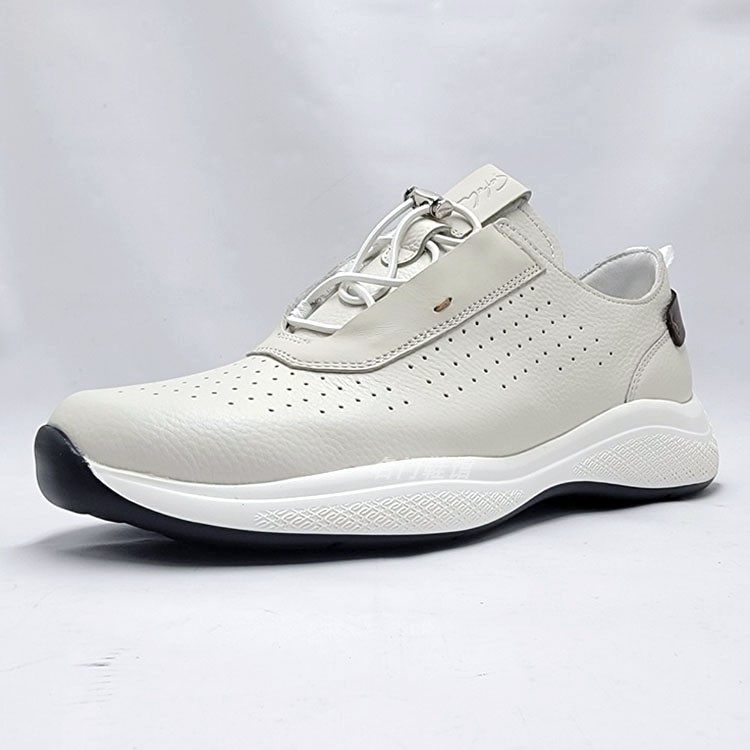 沙驰男鞋软皮透气舒适百搭休闲鞋