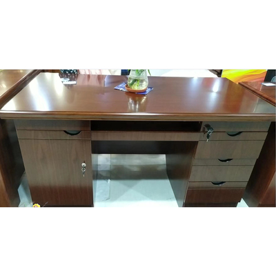 暖办 艺美C-3401办公桌1.4米单人书桌电脑桌财务桌写字台