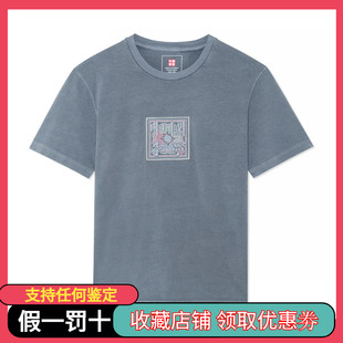 中国李宁T恤男女同款 BOX排汗圆领夏季 情侣短袖 AHSS144 2022新款