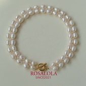 浪漫复古珍珠项链颈链·LOLA系列 ROSALOLA 豆蔻年华·法式 012801