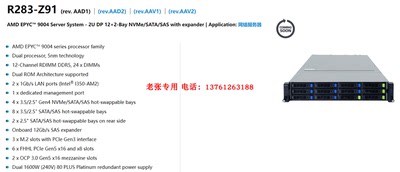 技嘉R283-Z93Z91IPMI准系统