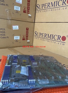 超微X12DPG-QT6 4路GPU H100双路8375C主板LGA4189支持8380 8368Q