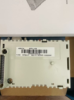 RPBA-01 全新ABB模块，3.09版本，标价就议价
