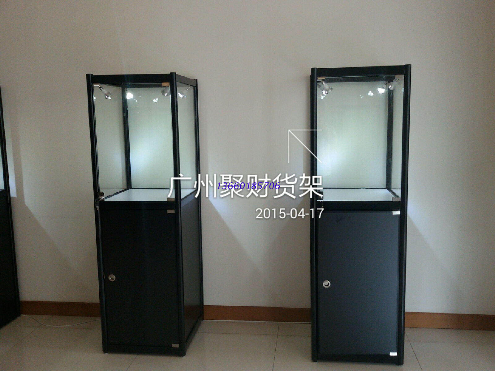 精品货架/顺德展柜/佛山展示柜/旋转柜/珠宝柜台/手机柜台/玻璃柜