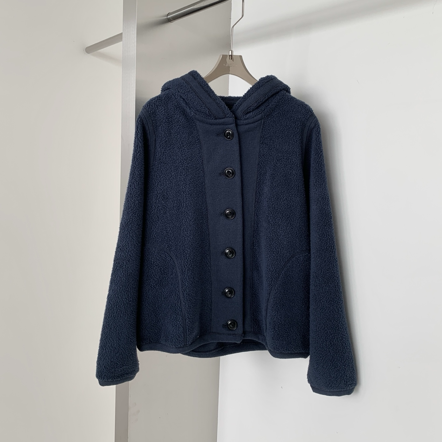 【小雨姐在这里】秋冬700g绒面慵懒风休闲保暖连帽外套女 W6978