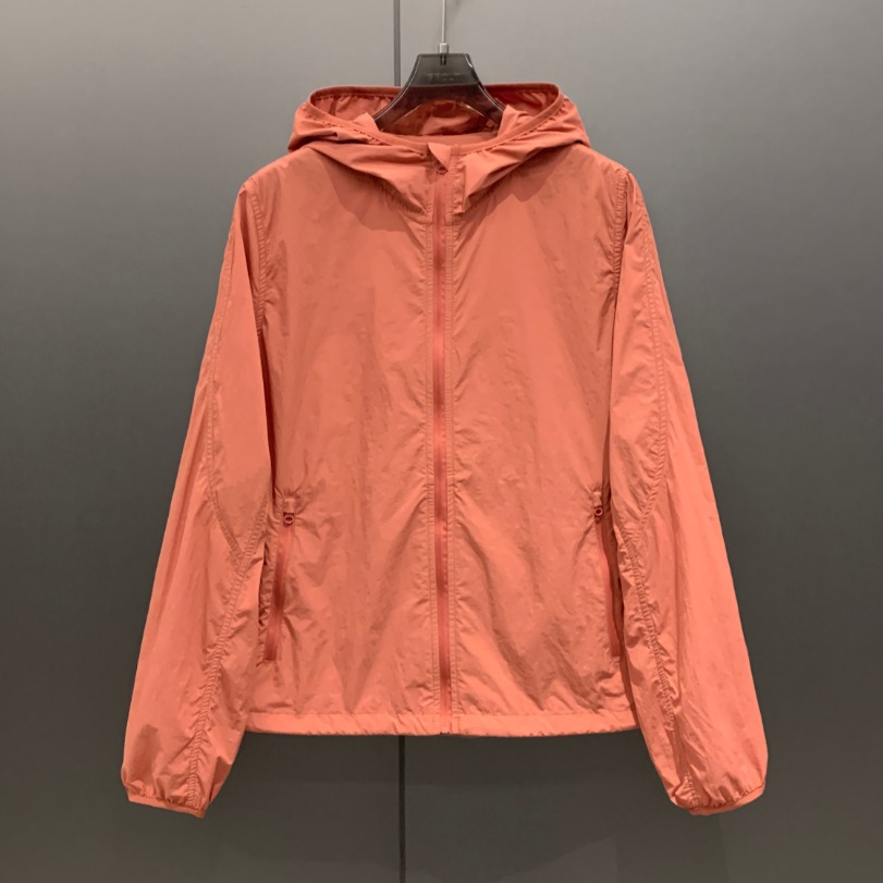 【小雨姐在这里】夏季户外轻薄拉链透气连帽外套防晒衣女W7233