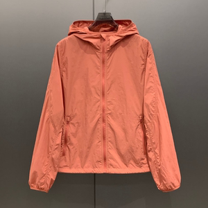 【小雨姐在这里】夏季户外轻薄拉链透气连帽外套防晒衣女W7233
