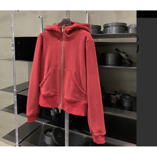 【小雨姐在这里】480G摇粒绒双拉链高克重连帽卫衣外套 WT9116