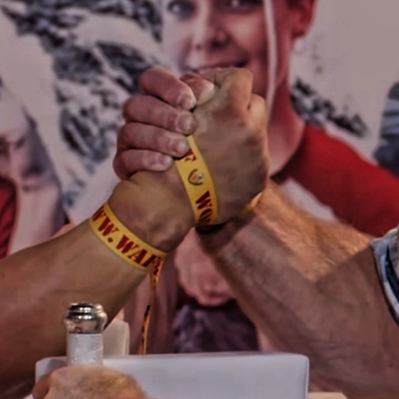 （魔腕品牌）绑带/赛级裁判专/国际标准/掰手腕训练/腕力比赛前臂