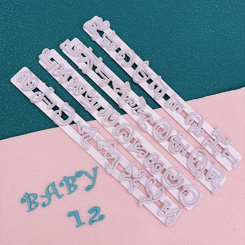 麦甜厨房塑料大写英文字母数字