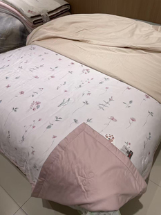 美庭全棉夏被60支长绒棉元气棉小凉被清凉空调被亲肤可水洗夏被