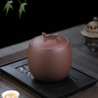 原矿紫砂宜兴醒茶罐紫砂