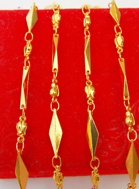 越南沙金饰品女士珠项链