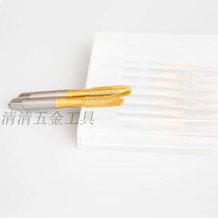 鸿泰威尔逊攻丝攻牙镀钛先端螺尖机用丝攻丝锥 M2 4 5 6 8 9 10