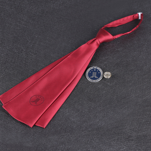 律师领带正领结律师袍领带律协标准领带律师大小徽章胸章正装职业