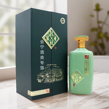 泥坑窖香J20河北高端商务白酒浓香型整箱500ml×4瓶38.8度瓶装