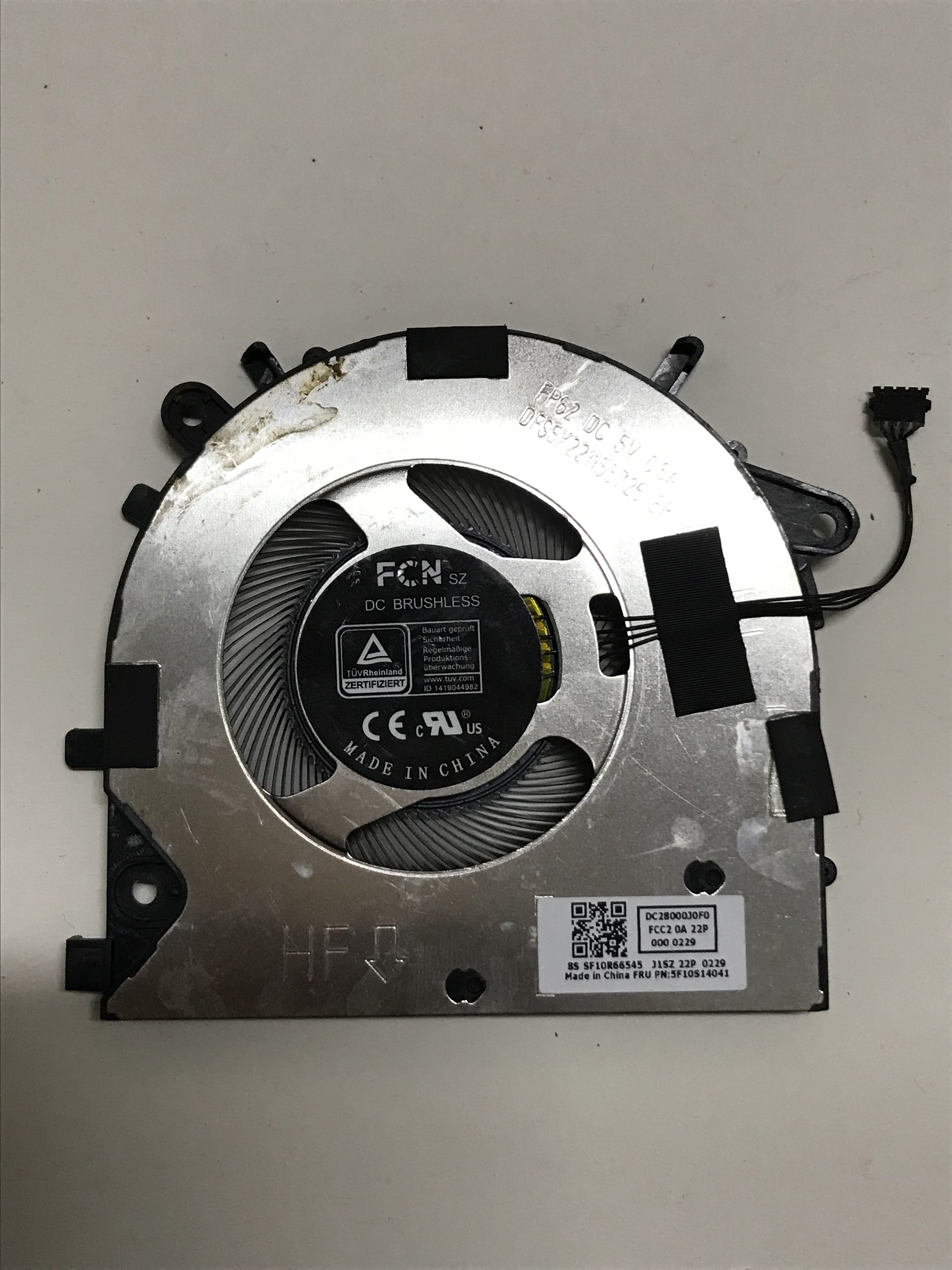 全新 Lenovo/联想 YOGA Pro 14s IAH7 风扇 2022款 Tb1263