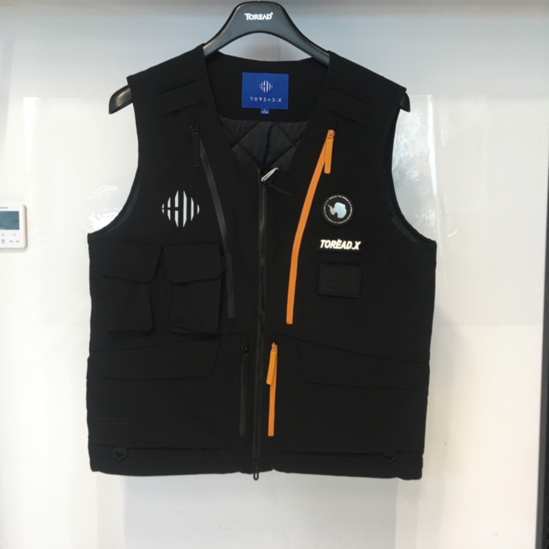 探路者滑雪马甲女TOREAD.X系列23冬新款保暖滑雪衣男TAFFAL90152