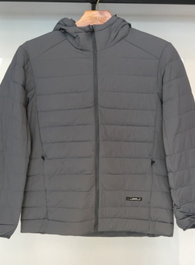 探路者羽绒服男 秋冬季户外保暖防泼水弹力连帽防寒服TADDAK91541