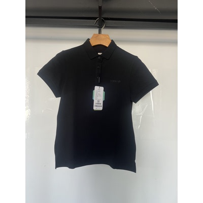 新款探路者2022春夏女户外休闲螺纹领口透气POLO短袖T恤TAJK82558