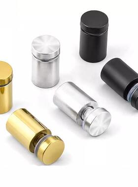 不锈钢黑色广告钉拉丝金色亚克力装饰钉玻璃螺丝钉镜钉玻璃装饰盖