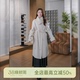 绵羊毛91.8% 邱莹莹 水貂大衣 AOMI 山羊绒收腰大衣 HELA