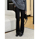 90白鹅绒微喇显瘦羽绒裤 邱莹莹 三星鹅绒暖宫裤 AOMI HELA