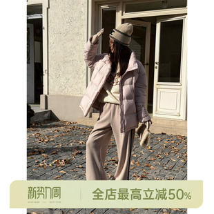 小方糖 AOMI 90鸭绒宽松廓形云朵泡芙羽绒服 HELA 邱莹莹