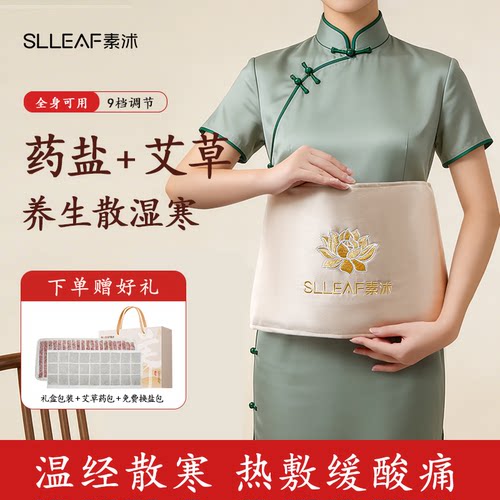 素沭海盐电热敷盐包腰腹艾灸