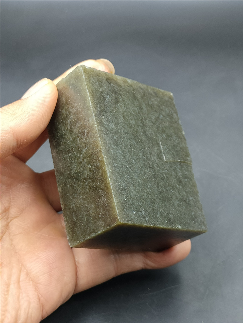 新疆和田玉原石毛料边角料且末糖料印章牌子料CD13镇纸料玉石玉料