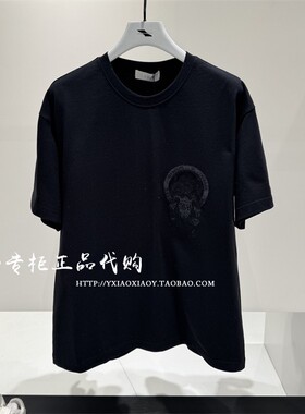 INXX专柜正品 2025夏款男女印花刺绣个性宽松短袖T恤 XSF2010011
