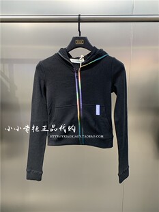 RKB3100748 INXX专柜正品 女士潮牌宽松短款 2021秋款 开衫 连帽卫衣