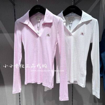 CKJeans正品25冬季新款女士T恤