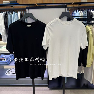 纯棉休闲净色内搭短袖 男士 25春夏新款 T恤4LB275G Jeans专柜正品