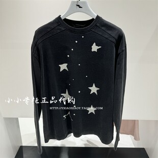 T恤 INXX专柜正品 LUX男女印花水洗拼接长袖 BXE301A614 2024秋款