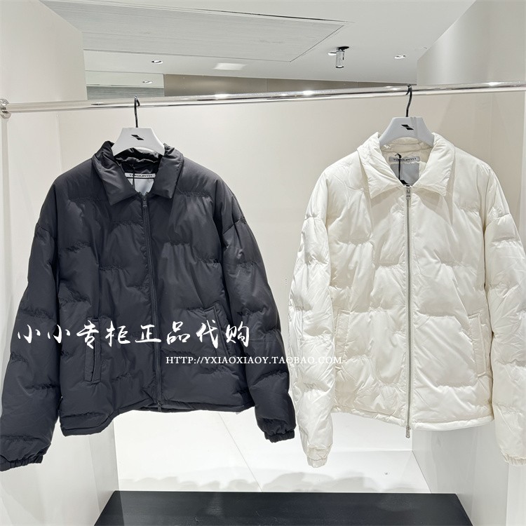 TOFOURTH刺绣翻领羽绒服