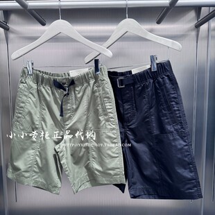CK Jeans专柜正品 2026春夏款男士松紧调节腰休闲运动短裤4RF604G