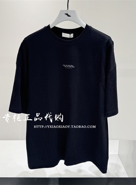 INXX专柜正品 2025夏款男女印花宽松拼接时尚短袖T恤 XWF2010064