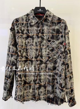 ACUPUNCTURE爱克佩特正品 2025秋冬男女格子长袖衬衫 HTDM210204