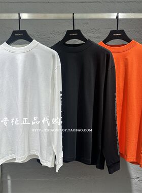 VETEMENTS正品2025秋款男女T恤