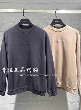 VETEMENTS卫衣刺绣宽松