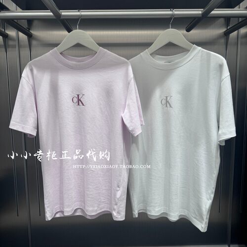 CKJeans字母印花短袖T恤