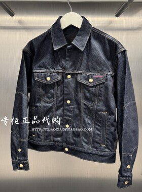 CK Jeans专柜正品 2025冬季新款男士复古原色水洗牛仔外套4RE792G