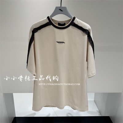 INXX正品拼接印花短袖T恤