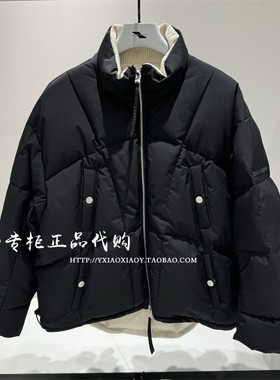 INXX专柜正品 2024冬款TOFOURTH可双面穿立领羽绒服 TFE4150140