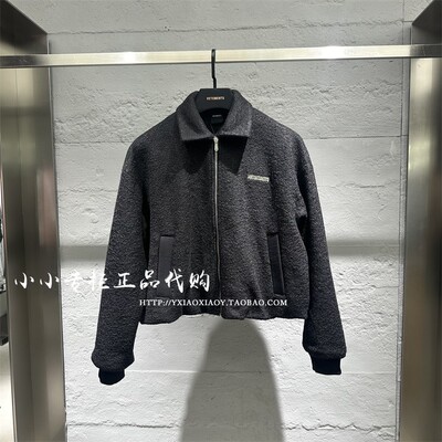 VETEMENTS夹克外套简约毛绒
