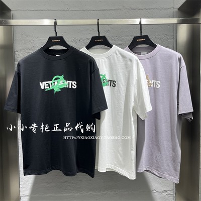 VETEMENTS印花宽松短袖T恤