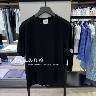 CK Jeans专柜正品 2025夏季新款男装简约纯色圆领短袖T恤 40EM281