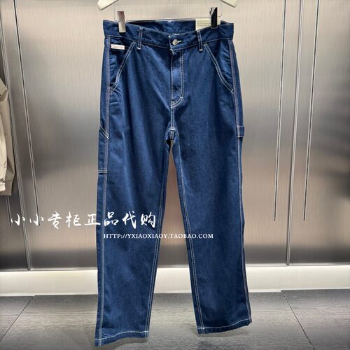 CKJeans直筒工装裤牛仔裤