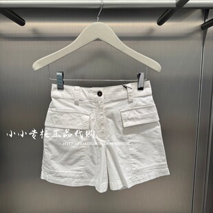 CK Jeans专柜正品 2026春夏新款女士潮流工装风运动短裤 47F624G